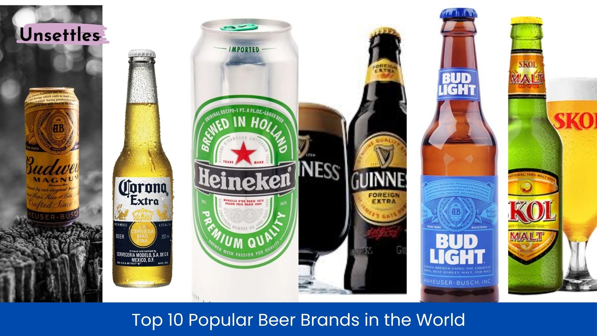 Top 10 Popular Beer Brands in the World