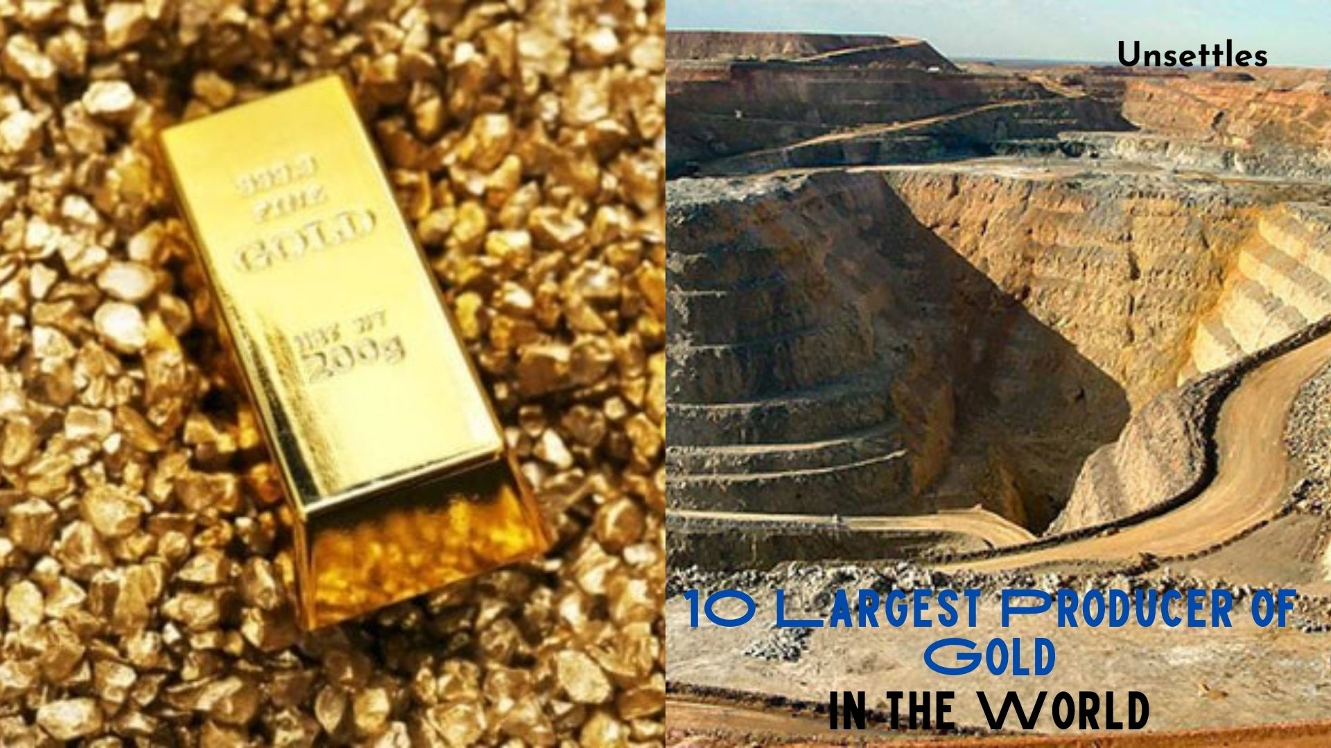 10 Largest Producer of Gold in the World