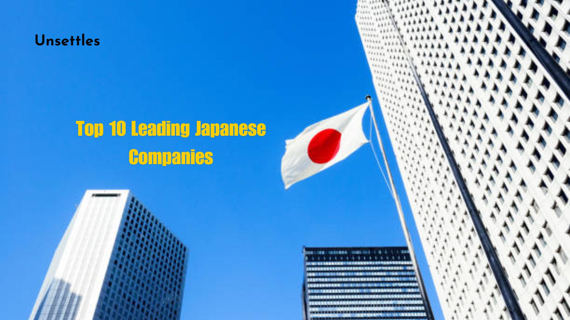 Top 10 Leading Japanese Companies