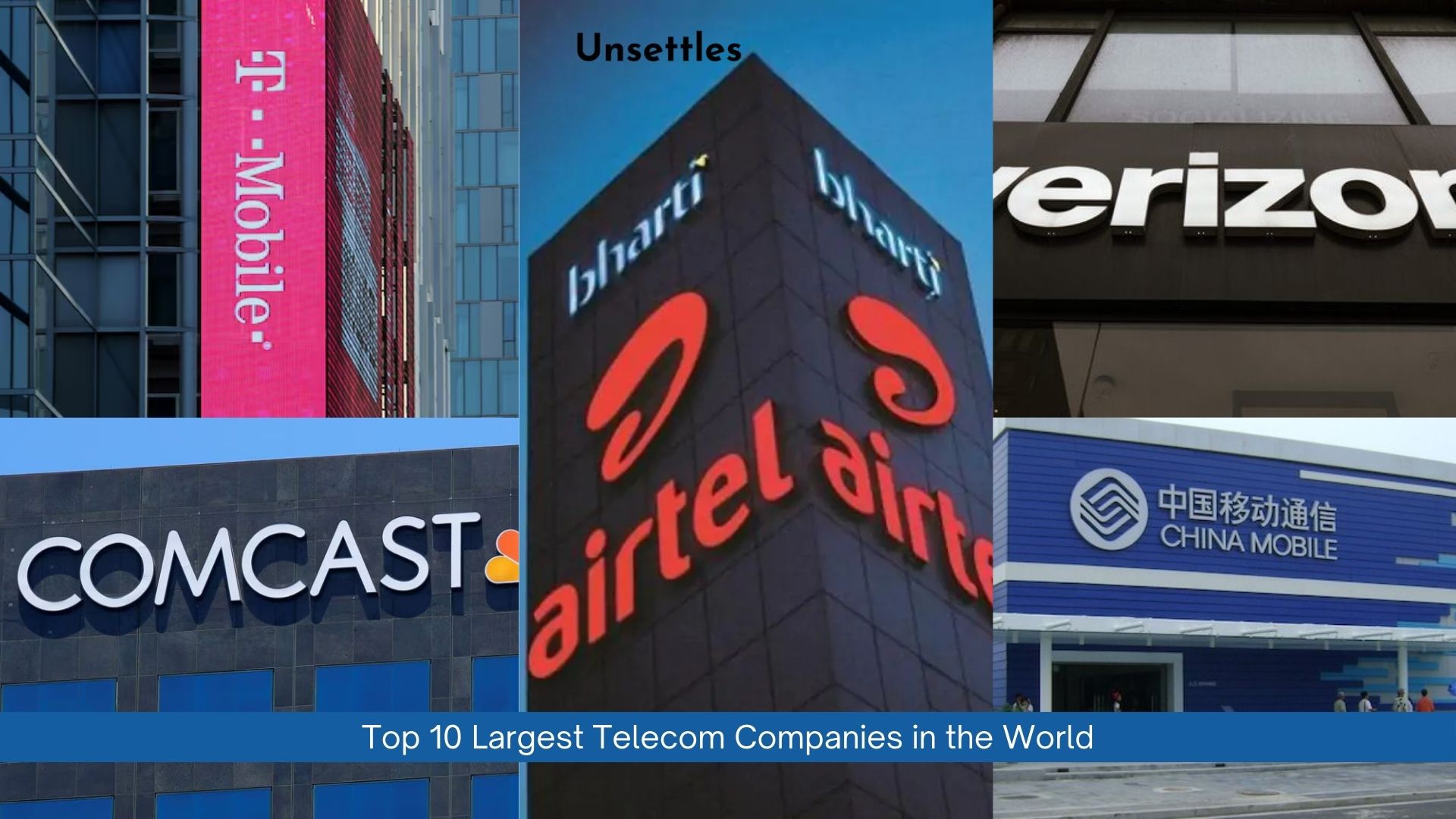 Top 10 Largest Telecom Companies in the World