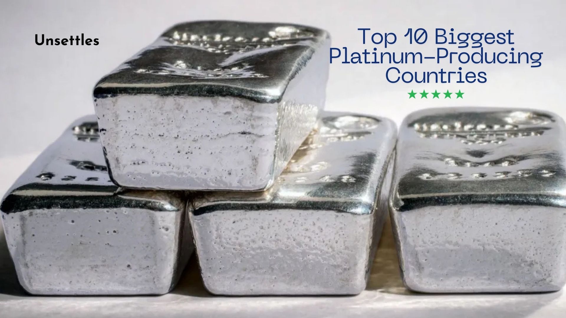 Top 10 Biggest Platinum-Producing Countries